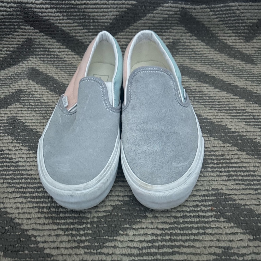 Vans Two-Tone Slip-On Sneakers
